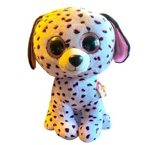 Ty Beanie Boo Georgia the Dalmatian Large 16” Stuffy